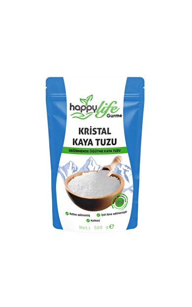 Happylife Kaya Tuzu Krıstal 500 Gr